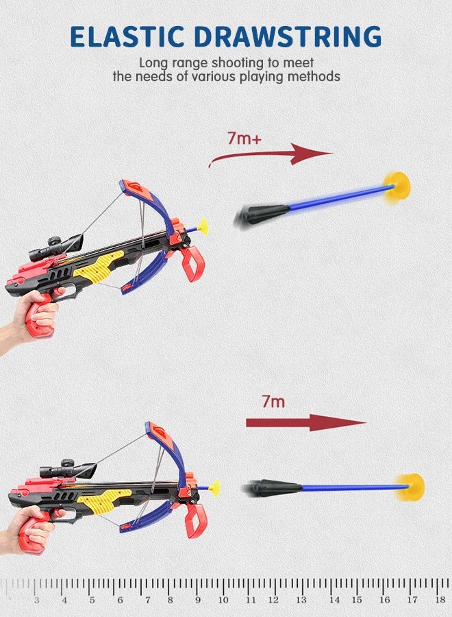 GROIC Crossbow Archery Set – Bow and Arrow Set Toy for Kids with 3 Arrows. Great Shooting Game Indoor and Outdoor Pretend Play Game - Image 5