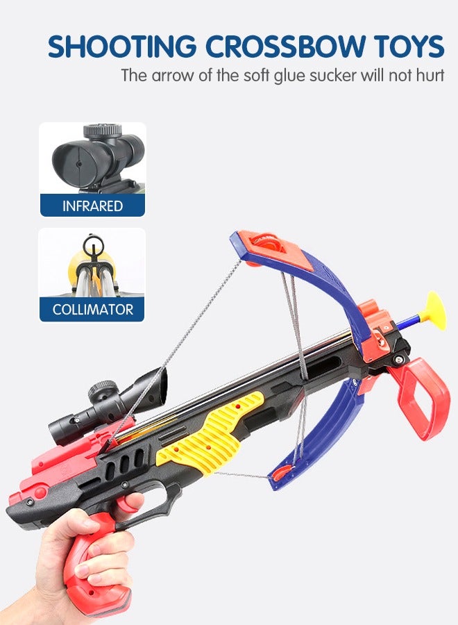 GROIC Crossbow Archery Set – Bow and Arrow Set Toy for Kids with 3 Arrows. Great Shooting Game Indoor and Outdoor Pretend Play Game - Image 3