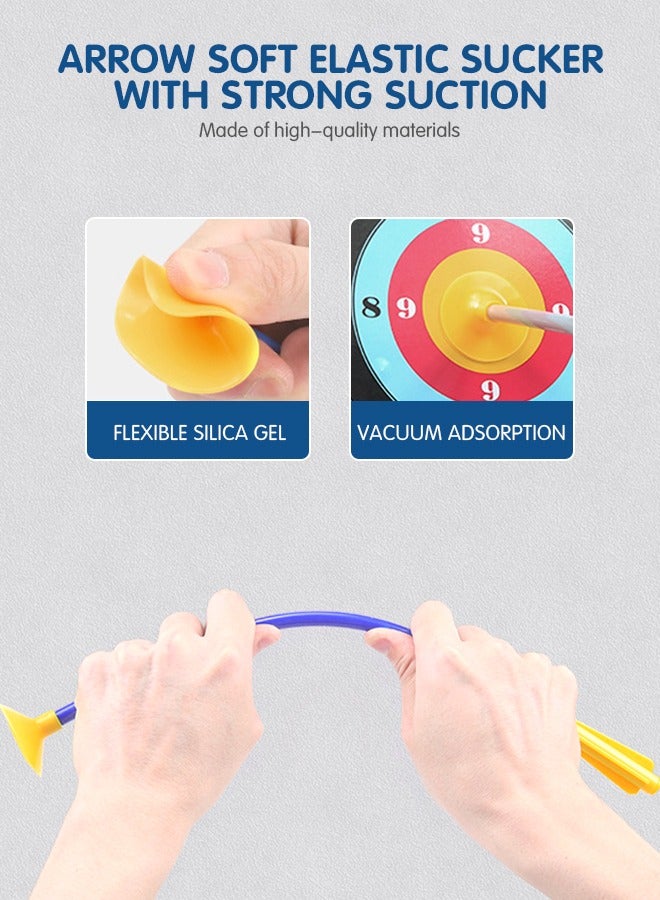 GROIC Crossbow Archery Set – Bow and Arrow Set Toy for Kids with 3 Arrows. Great Shooting Game Indoor and Outdoor Pretend Play Game - Image 2