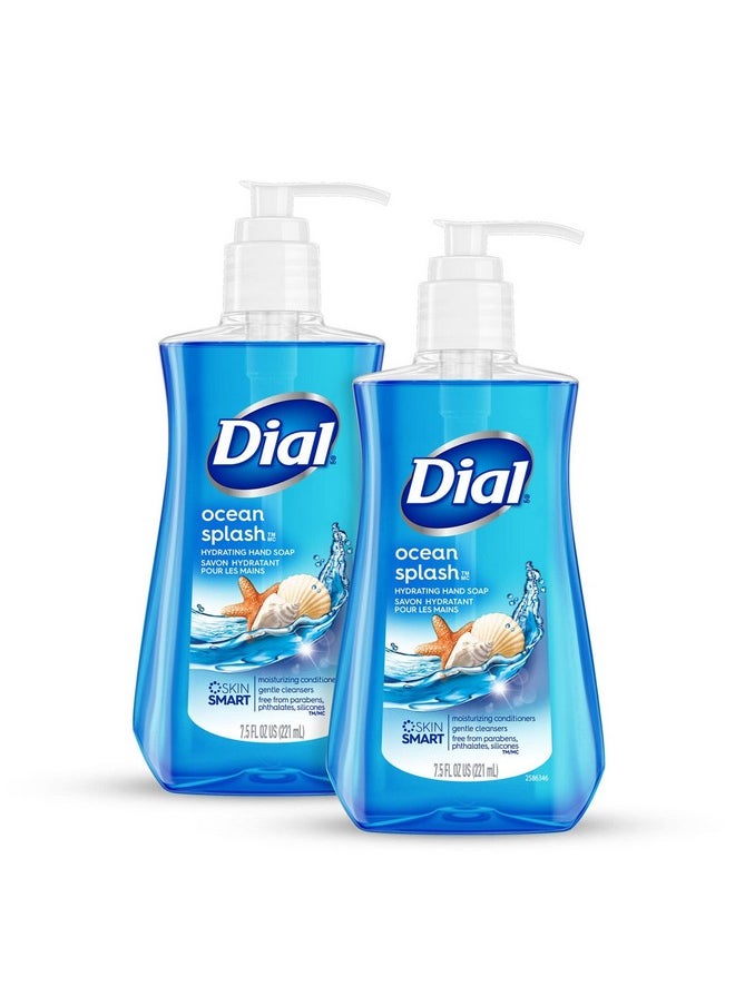 Dial - Liquid Hand Soap Ocean Splash 7.5 Ounce (Pack Of 2) - Image 1