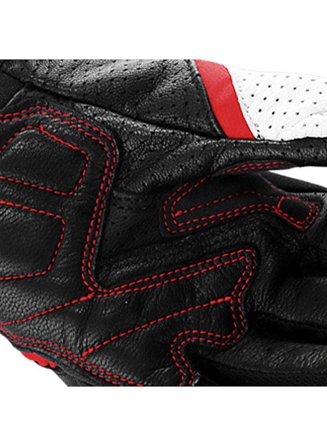 Motorcycle Gloves for Men Women Touchscreen Motocross Dirt Bike Riding Gloves All Finger with Carbon Fiber Protective Hard Knuckles Black Size XXL - Image 3