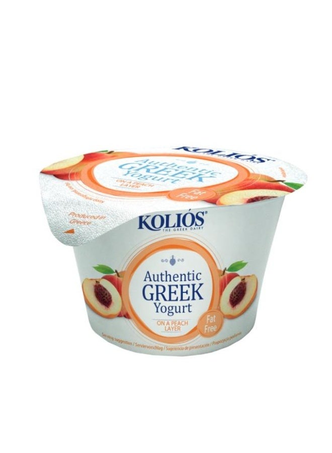 Greek Yoghurt, Peach 0% - 150g, Greece