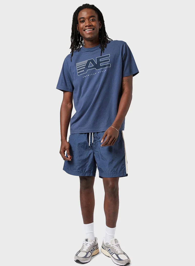 American Eagle Graphic Crew Neck T-Shirt