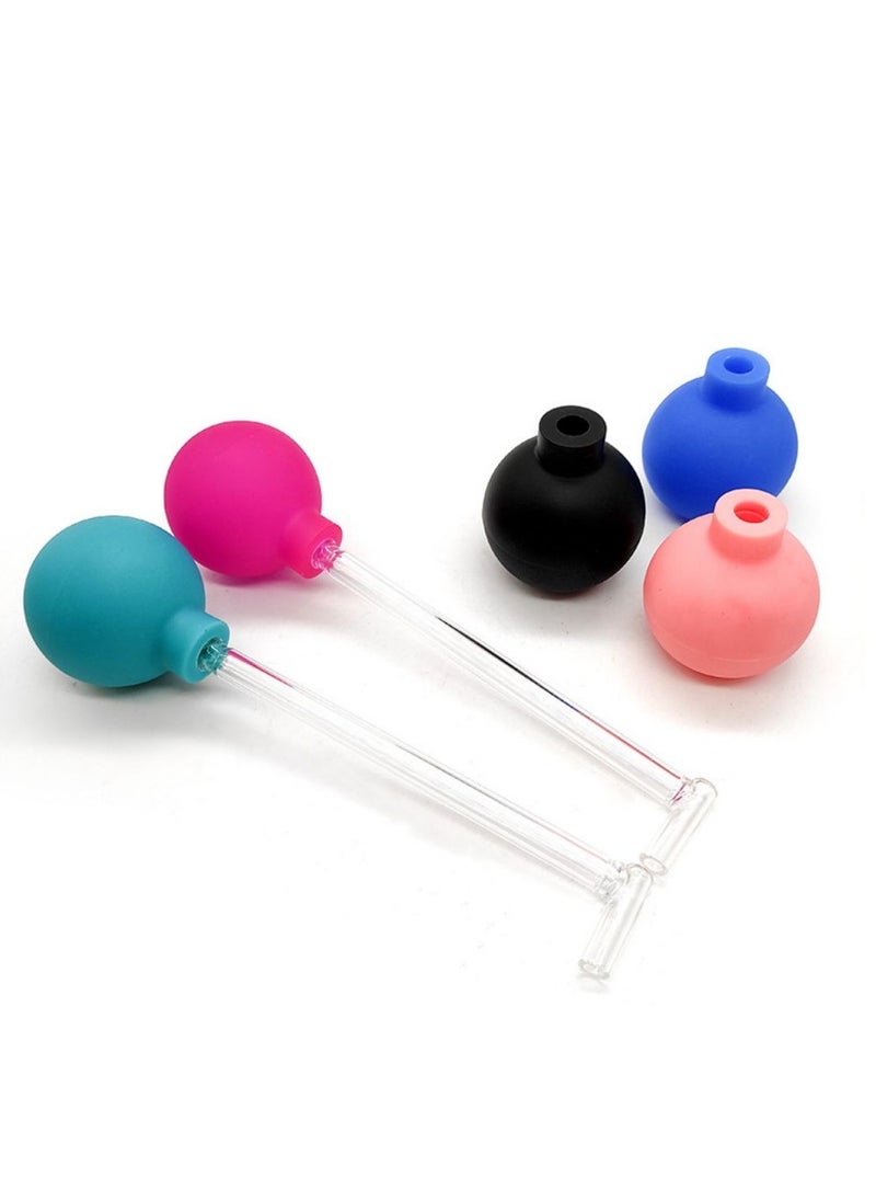 Arabest - 1 Pack Tonsil Stone Remover Vacuum Kit with PVC Suction Ball Cleaning Oral Care Oral Removal Suction Dental Cupping Tool Rubber Tip Gum Stimulator (Random Colors Sent) - Image 1