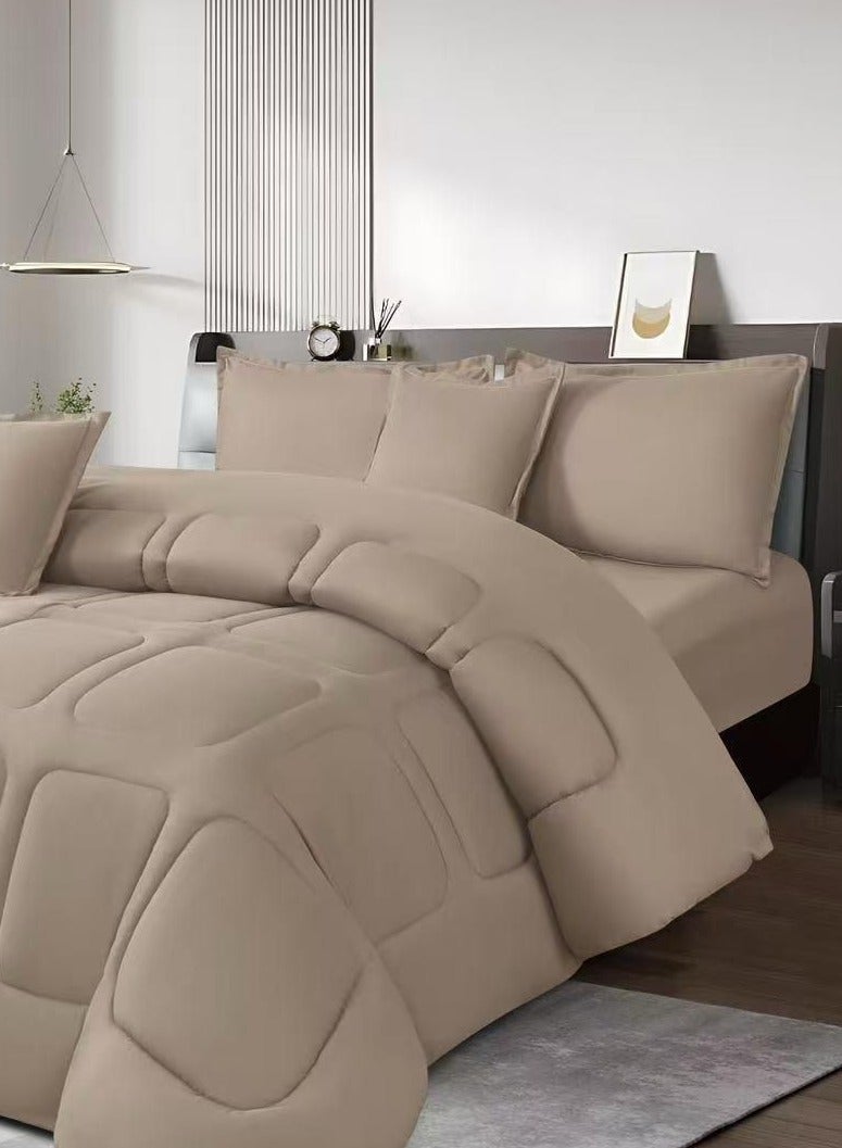 6-piece king-size comforter set for two people, 240 x 220 cm - Image 2
