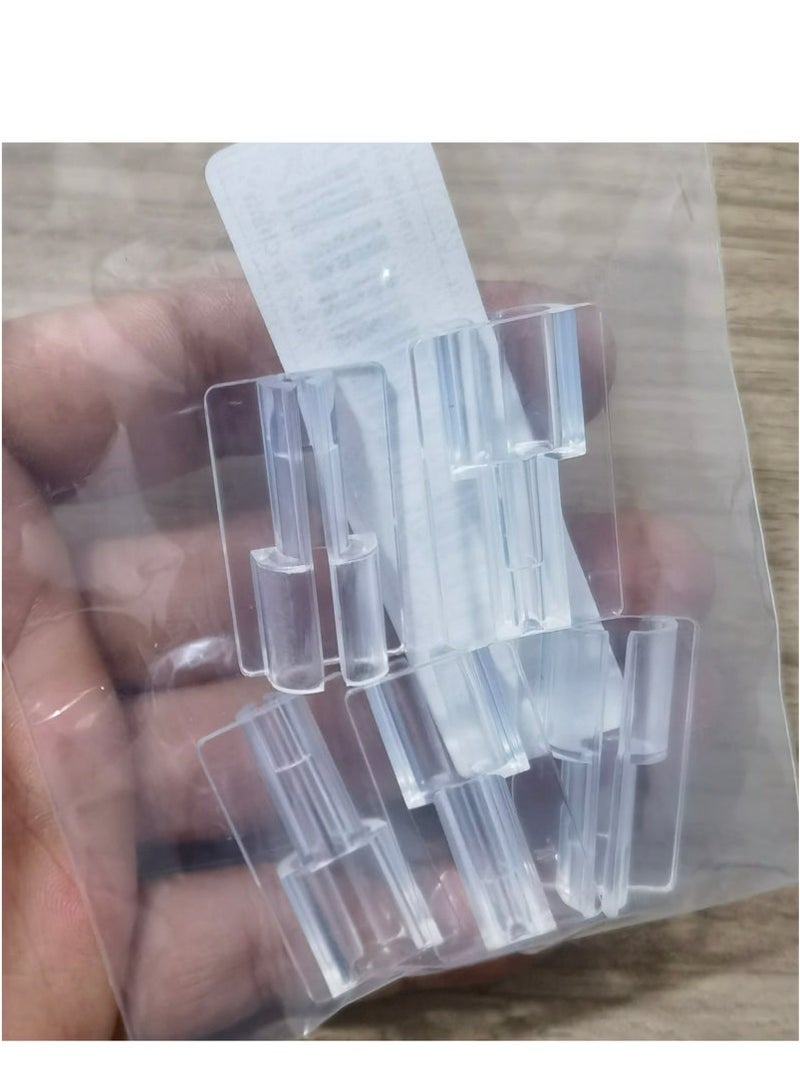 5PCS Transparent Cable Protector Cover Sleeve For IPhone，Charger Cable Protector for iPhone Charger,Univeral Silicon Mini Data Charger Cable Saver,Cable Chomper - Image 4