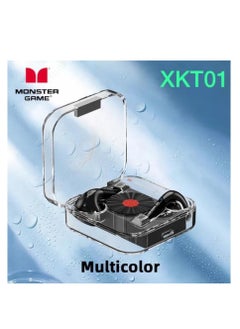 Monster XKT01 Wireless Headphones Dual Modes For Music And Gaming Black/Blue  - Image 2