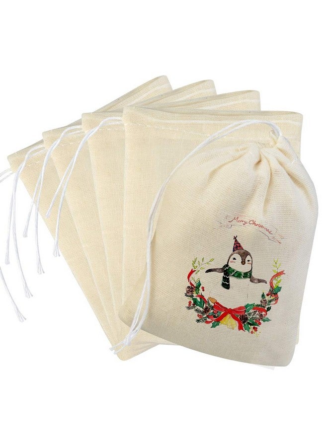 Tayfremn 200Pcs Cotton Drawstring Bags, Reusable Muslin Bag Natural Cotton Bags with Drawstring Produce Bags Bulk Gift Bag Jewelry Pouch for Party Wedding Home Storage, Natural Color (4 x 3 Inches) - Image 4