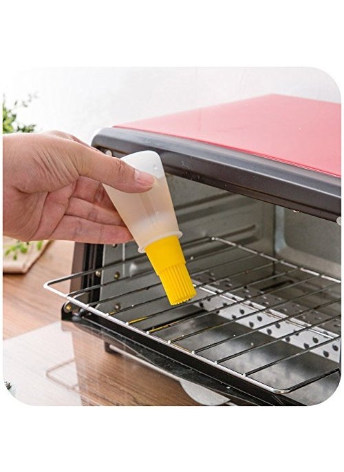 Perfect Pricee - Perfect Pricee Silicone Cooking Oil Bottle with Basting Brush - Image 1