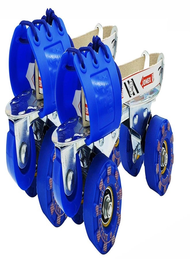 JONEX Roller Skates, Roller Skates for Adults, Skates for Youth, Adjustable Roller Skates, Outdoor & Indoor Illuminating Roller Skates (Attack) - Image 1