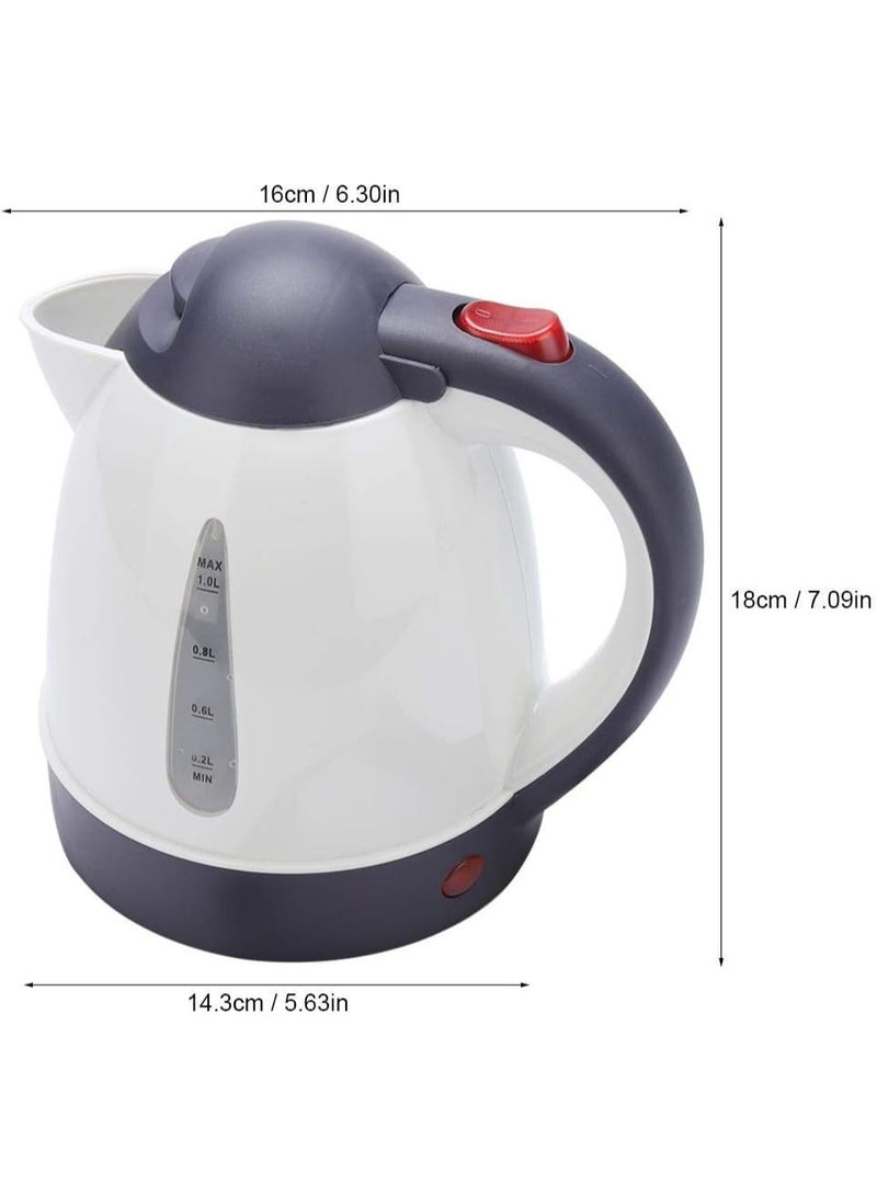 LC Car Water Kettle, Portable 1000ml 12V Travel Car Truck Kettle Water Heater Bottle for Tea Coffee Making, with Cigarette Lighter Socket, for Home Party Travel Trip - Image 2