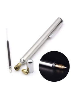 SYOSI Stainless Steel Retractable Pointers, Telescopic Pointer Hand Pointer Extendable Telescopic Pointer Stick Long Teaching Pointer for Classroom Office  - Image 3