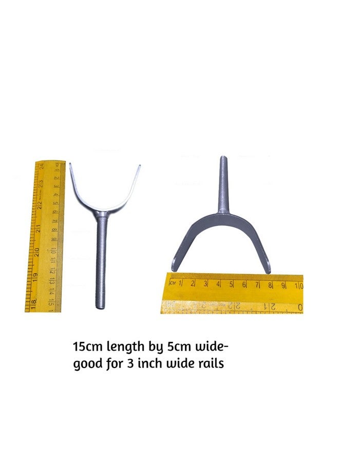 Kiddale Universal Staircase Fitting For Any Metal Safety Gate (4 In 1) For One Side Of Staircase, Not Required For Retractable Gates - Image 3