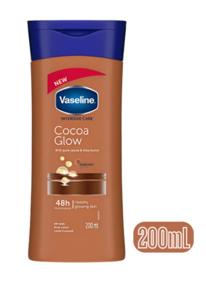 VASELINE INTENSIVE CARE LOTION COCOA GLOW 200mL