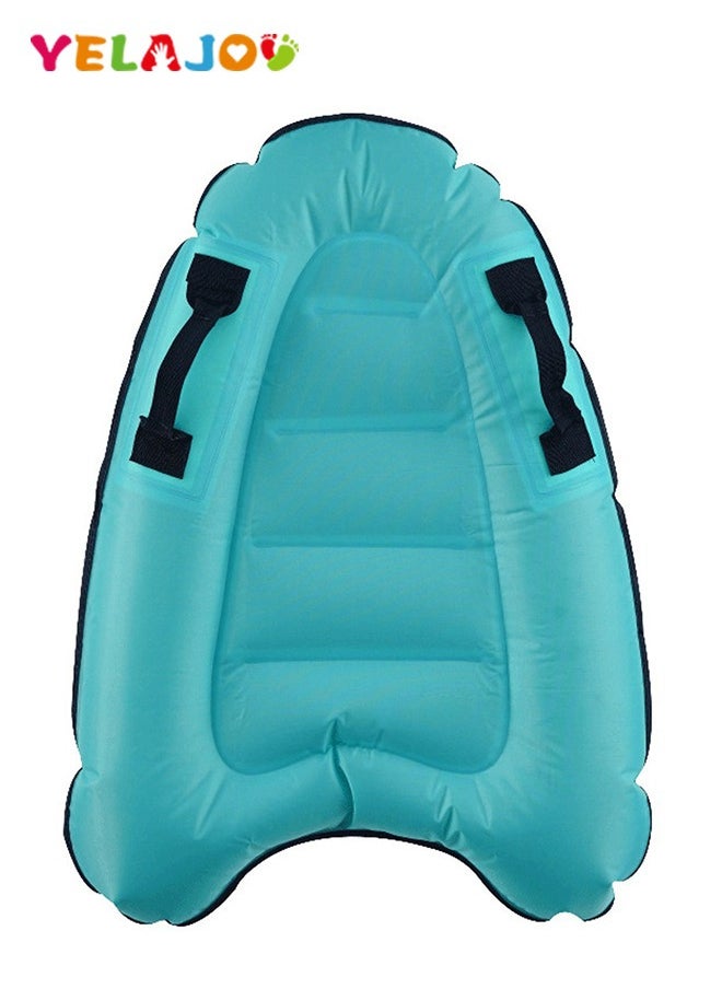 YelaJoy Inflatable Surfboard, Bodyboards for Kids Floating Row Surfing Pool for Beach Holiday Summer Party Pool  - Image 1