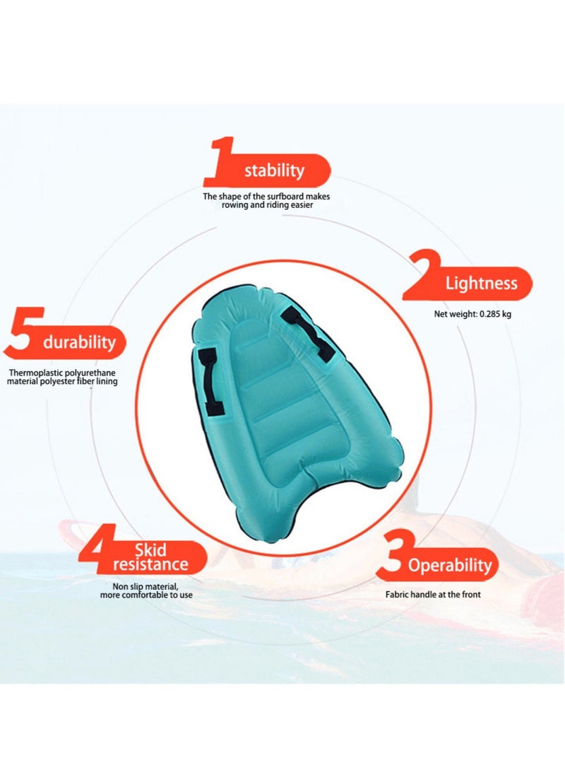 YelaJoy Inflatable Surfboard, Bodyboards for Kids Floating Row Surfing Pool for Beach Holiday Summer Party Pool  - Image 4