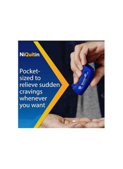 NiQuitin Niquitin Lozenges Mini Mint 2Mg 60 Lozenges  - Image 3