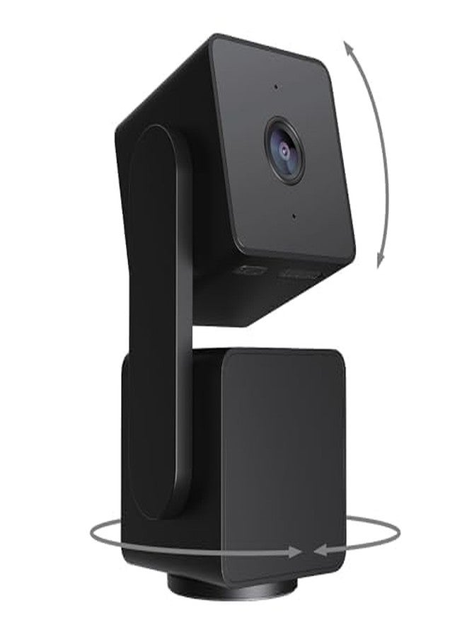 WYZE Cam Pan v3 Indoor/Outdoor IP65 1080P 360° Pan/Tilt/Zoom WiFi Smart Home Security Camera, Motion Tracking for Baby/Pet, Color Night Vision, Works with Alexa & Google, Free Expert Setup (Renewed) - Image 1