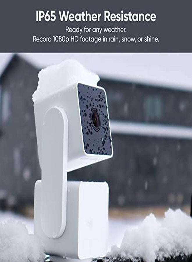 WYZE Cam Pan v3 Indoor/Outdoor IP65 1080P 360° Pan/Tilt/Zoom WiFi Smart Home Security Camera, Motion Tracking for Baby/Pet, Color Night Vision, Works with Alexa & Google, Free Expert Setup (Renewed) - Image 5