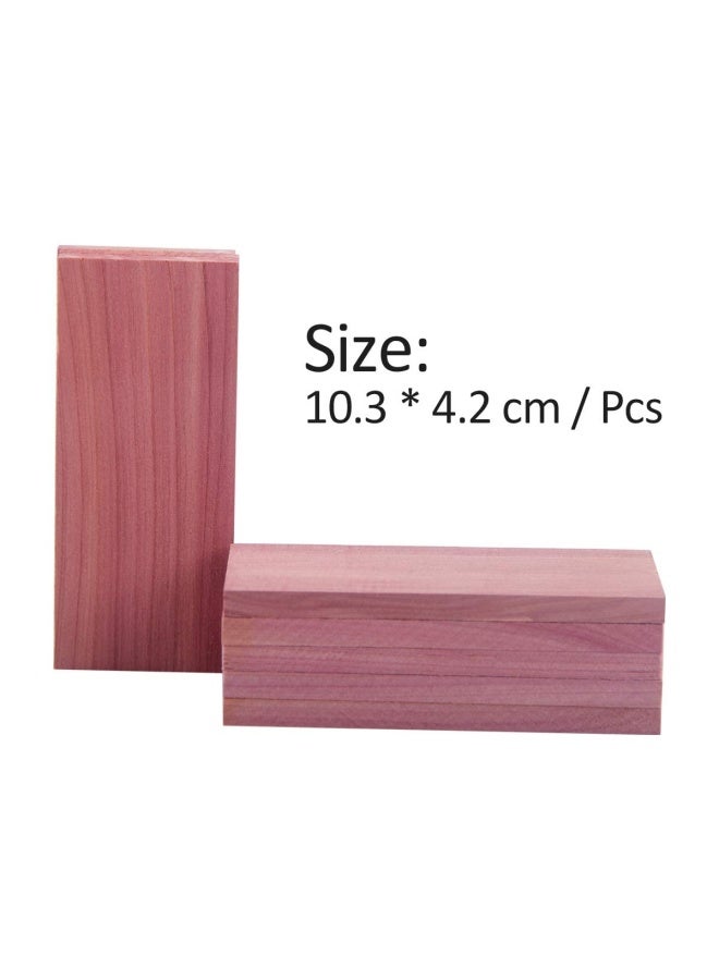 Cedar Hang Ups Cedar Packs For Closet Storage 100 Nature Aromatic Red Ceder Blocks Cedar Planks 16 Pieces - Image 5