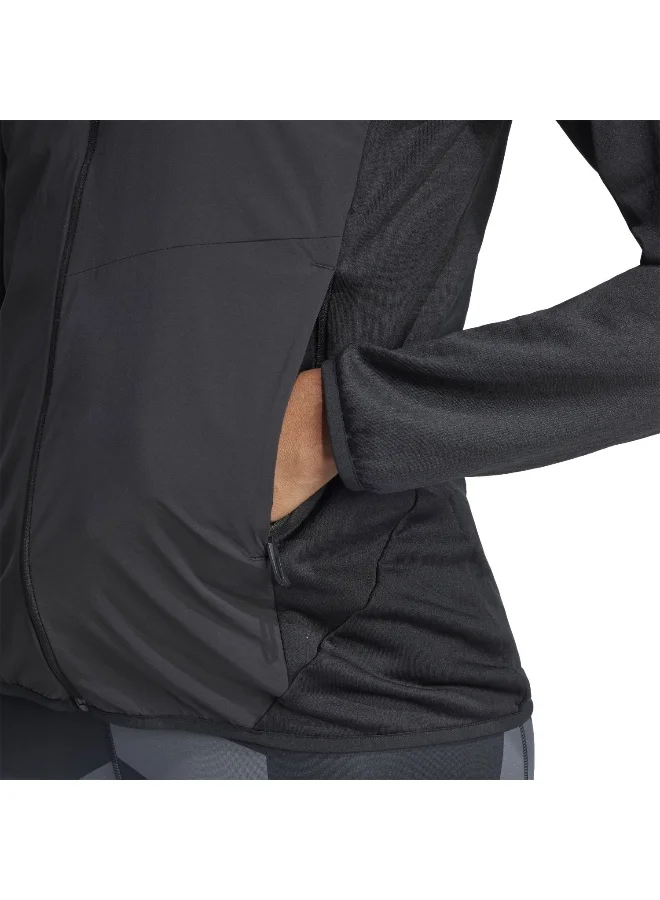 Adidas Terrex Xperior Climawarm+ Wind Light Fleece Hooded Jacket