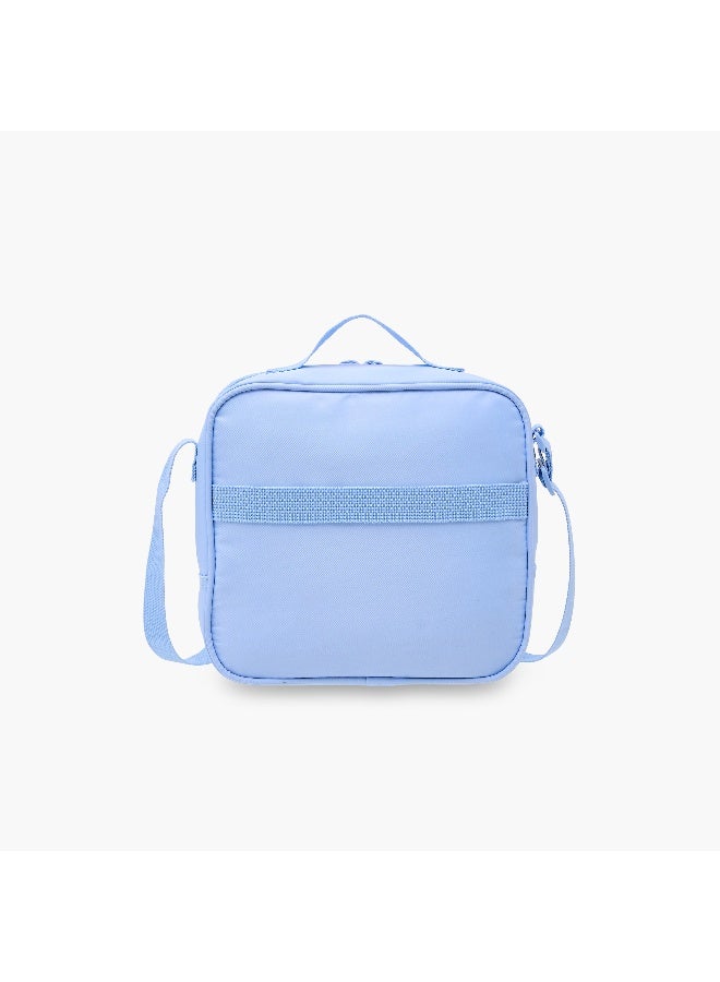 UNITED COLORS OF BENETTON Solid Blue Lunch Bag for Kids - Image 3