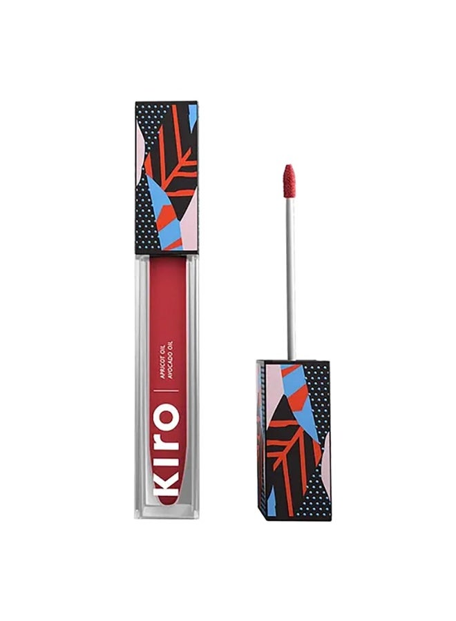 KIRO Airy Matte Liquid Lipstick, Scarlet Poppy (Cherry Red), 5 ml, Transferproof, Liquid Lip Colour, Long Lasting, Vegan, No Parabens, Avocado Oil, Non Toxic Lipstick for Intense Colour - Image 1