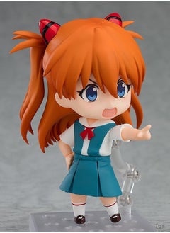 General Evangelion model desktop ornament EVA Asuka movable face swap figure car fashion ornament toy decoration collection gifts  - Image 3