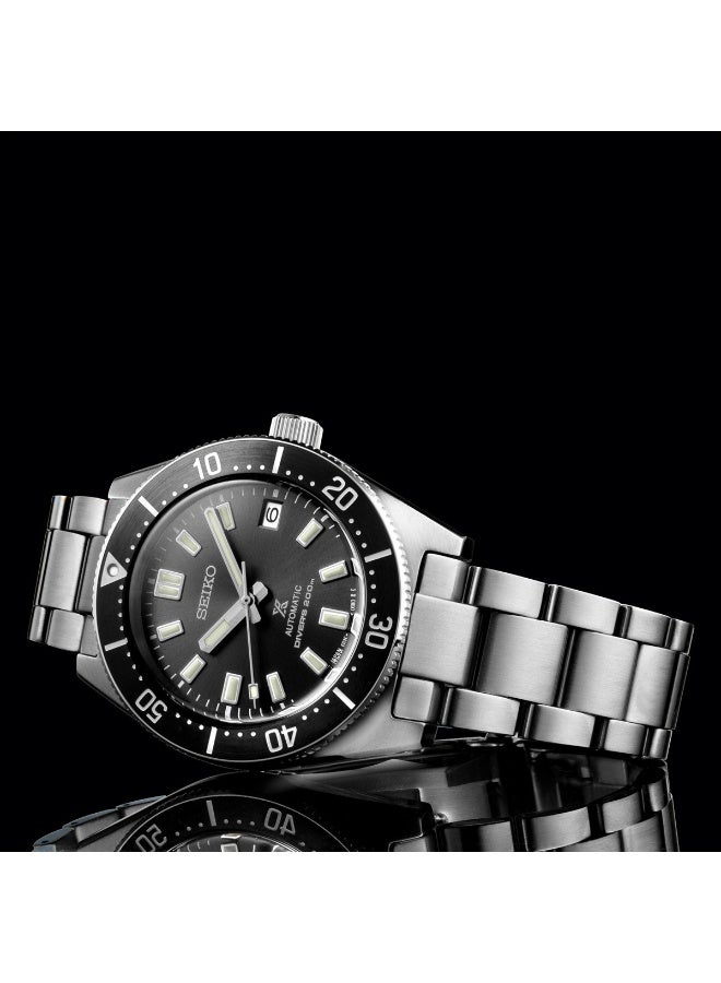 سيكو Prospex Diver’s Automatic Men’s Watch SPB143, 40.5 mm Charcoal Dial, Stainless Steel Case & Bracelet, Unidirectional Rotating Bezel, 200 m WR - Image 2