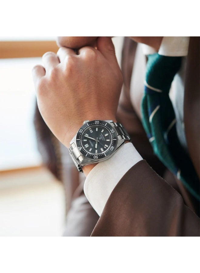 سيكو Prospex Diver’s Automatic Men’s Watch SPB143, 40.5 mm Charcoal Dial, Stainless Steel Case & Bracelet, Unidirectional Rotating Bezel, 200 m WR - Image 5