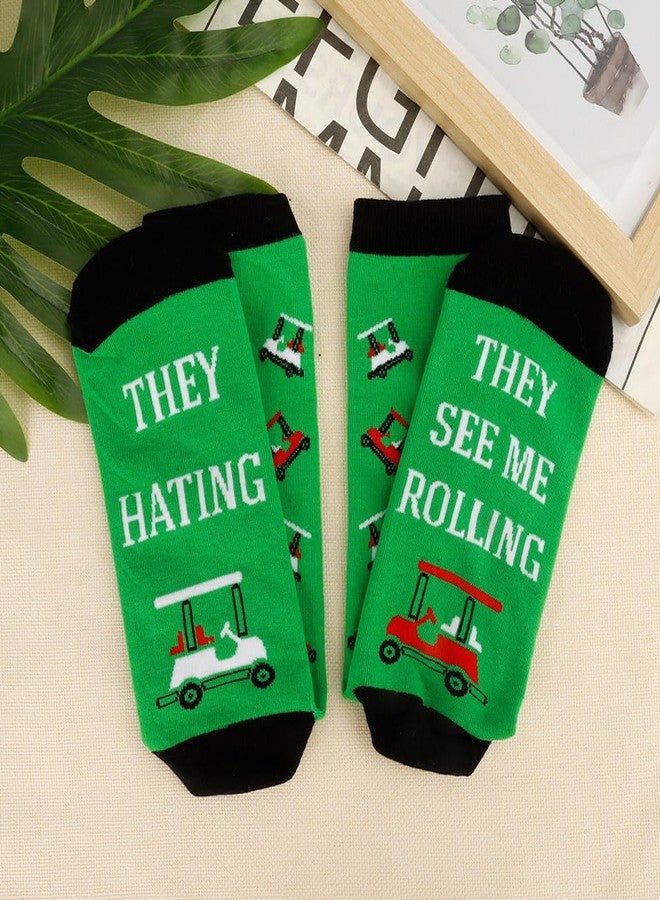 Dayofun Golf Gifts for Men Women,Fathers Day Christmas Valentines Day Cool Personalized Birthday Gifts for Golfer Grandpa Dad Papa Uncle Husband Boyfriends Him,Golf Accessories,Stocking Stuffer,Funny Socks - Image 3