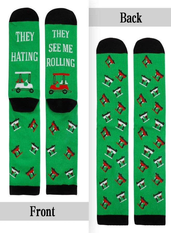 Dayofun Golf Gifts for Men Women,Fathers Day Christmas Valentines Day Cool Personalized Birthday Gifts for Golfer Grandpa Dad Papa Uncle Husband Boyfriends Him,Golf Accessories,Stocking Stuffer,Funny Socks - Image 5