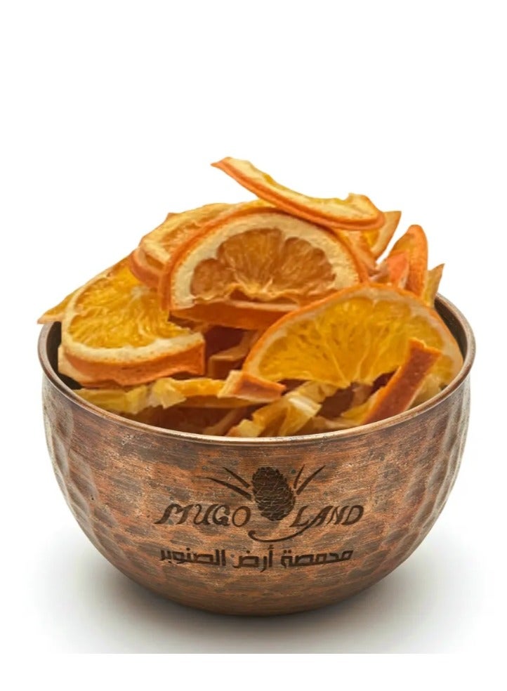 موجو لاند أرض الصنوبر شرائح برتقال مجفف طبيعي - بدون إضافات أو سكر - 100 جرام - R587 - Image 2