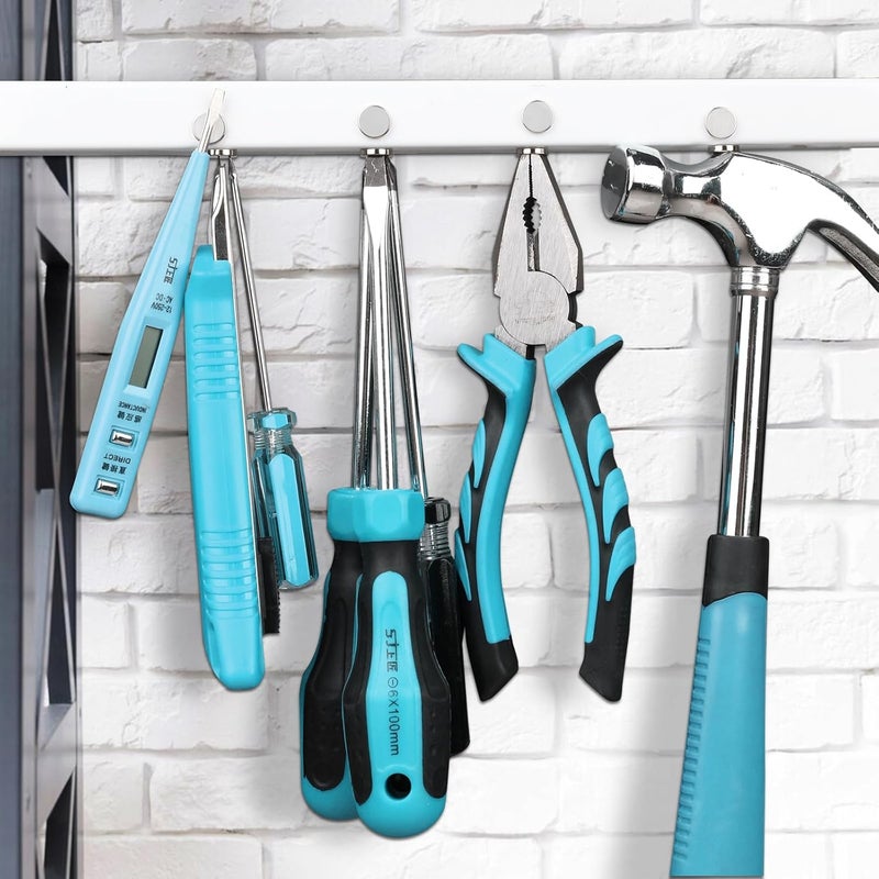 SLASA 100pcs 9x1mm Tiny Neodymium Magnets – Small Round Rare Earth Magnets for Crafts, Fridge, Whiteboard, Office, Kitchen Cabinet, Refrigerator, Strong Mini Disc Magnets - Image 2