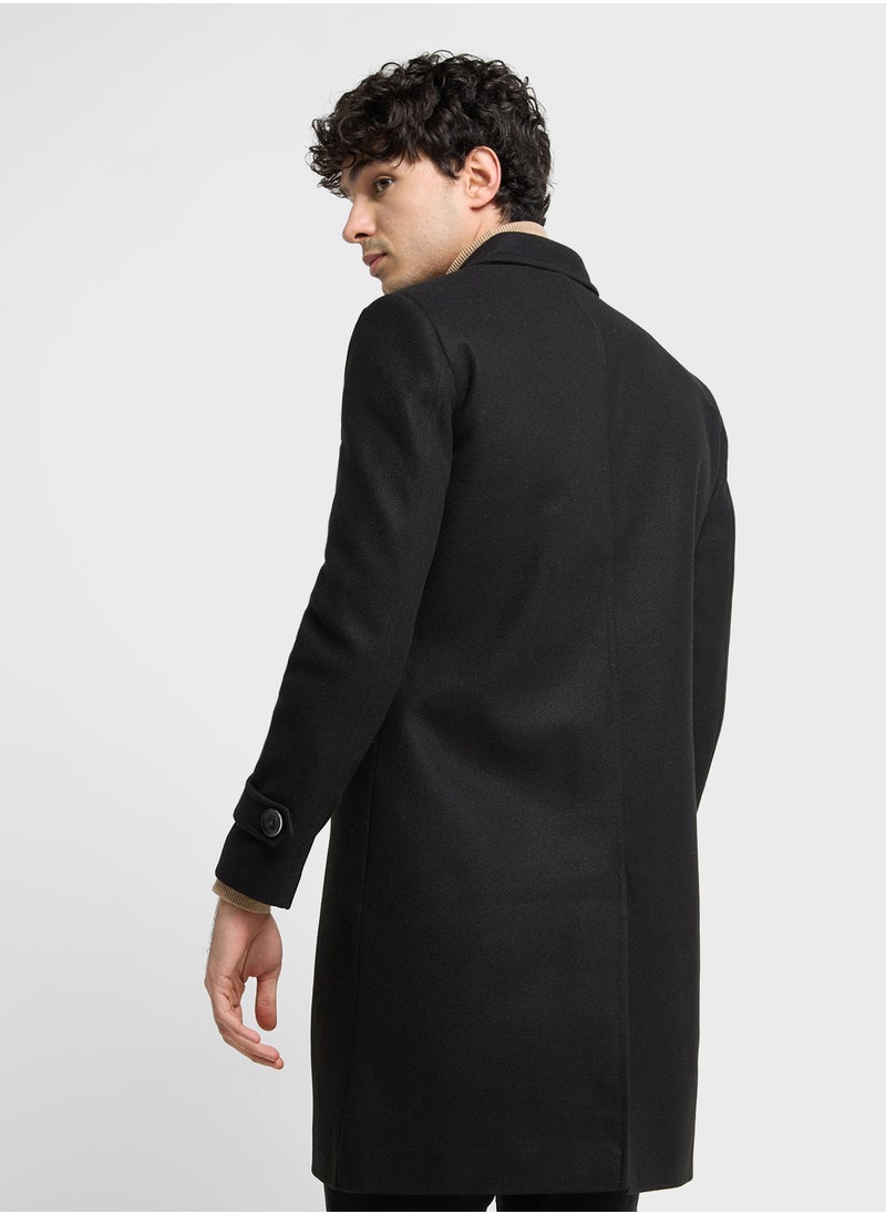 Robert Wood - Long Overcoat - Image 1
