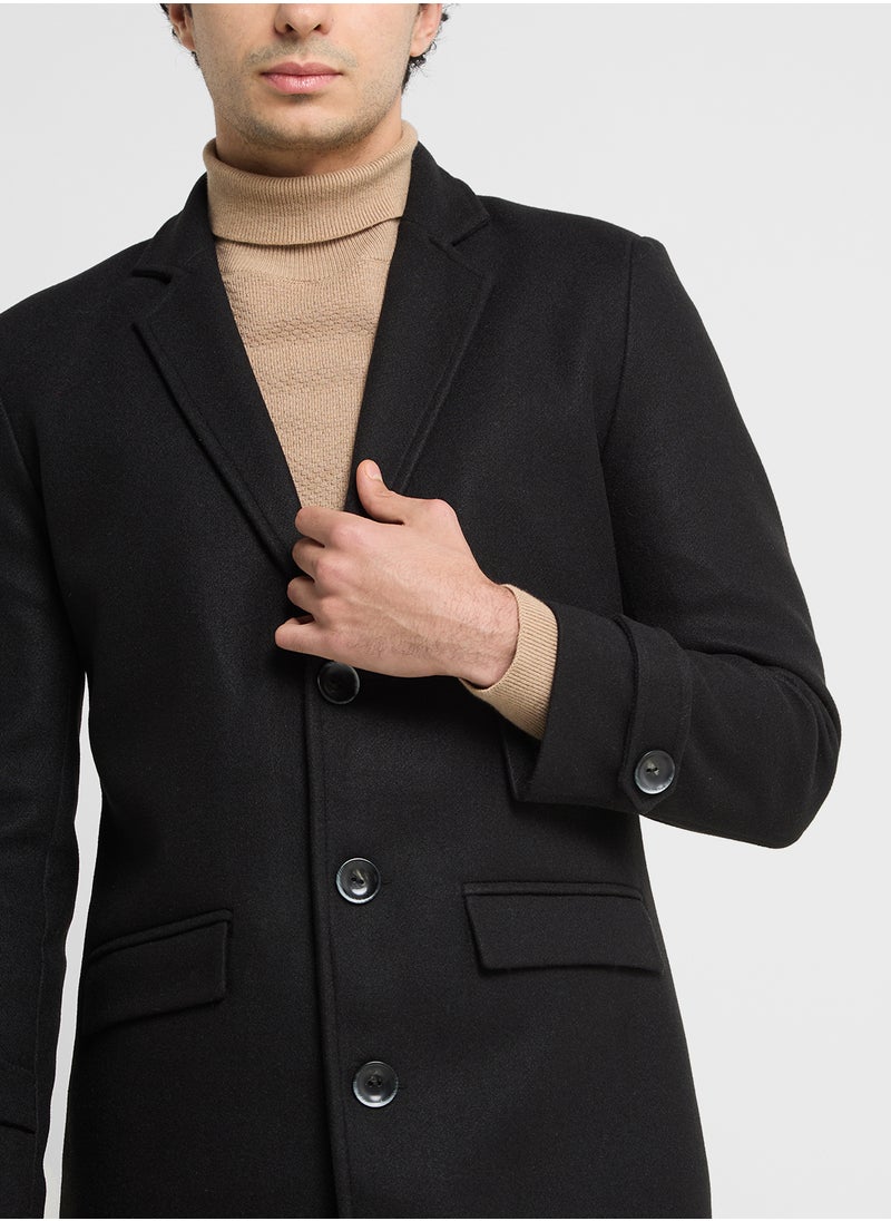 Robert Wood - Long Overcoat - Image 1
