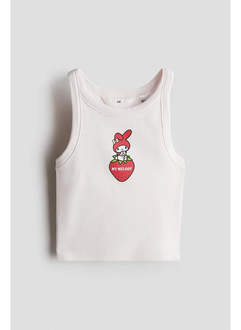 H&M Printed vest top