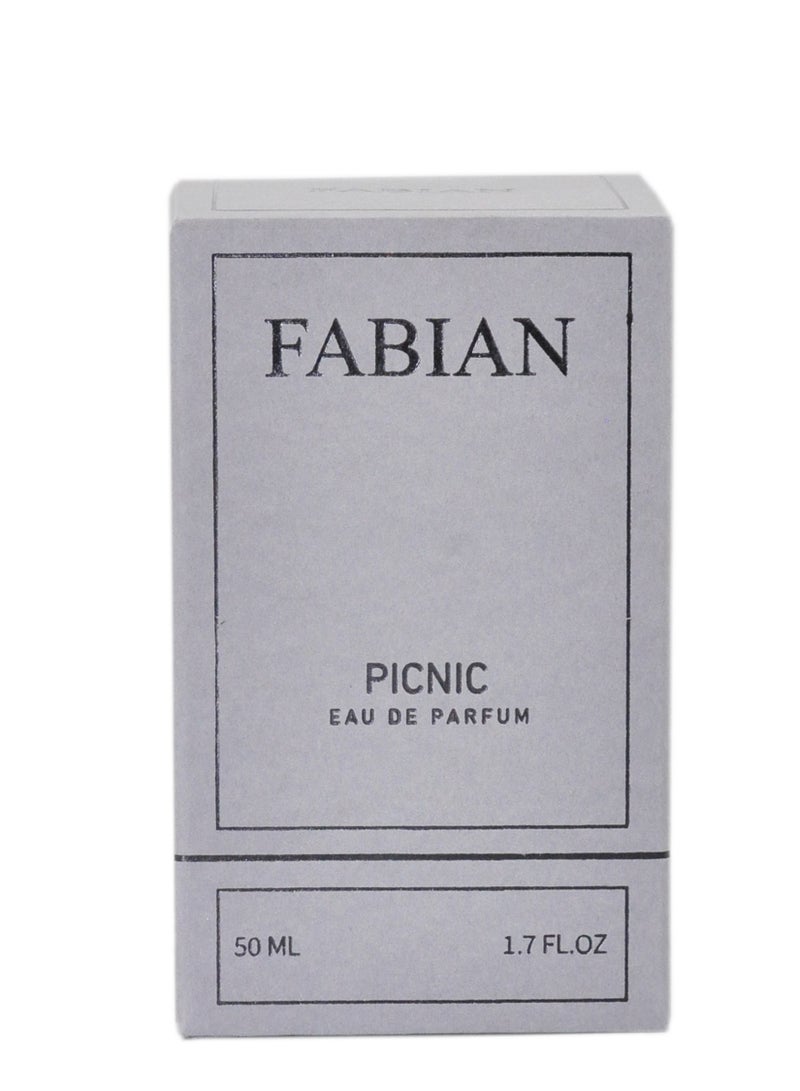 Fabian Picnic Eau de Parfum 50Ml  Exquisite Fragrance for Men and Women - Image 2