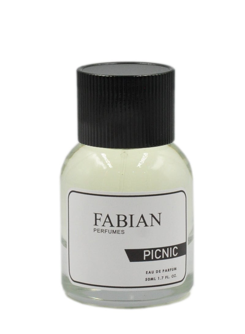 Fabian Picnic Eau de Parfum 50Ml  Exquisite Fragrance for Men and Women - Image 3