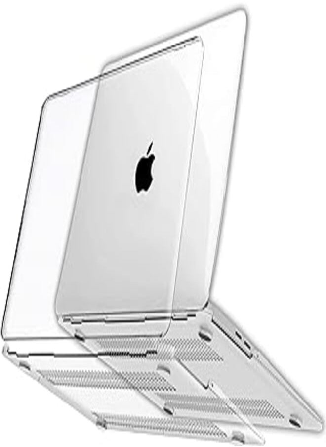 RKINC RKINC Case Compatible with MacBook Air 13 (2018-2020 Release) A2337(M1)/A2179/A1932, Ultra Thin Hard Shell Protective Snap Case Compatible with MacBook Air 13 Inch Retina, Transparent Clear 