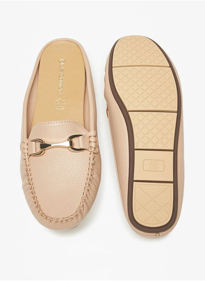 Le Confort Women Metal Accent Slip-On Mules