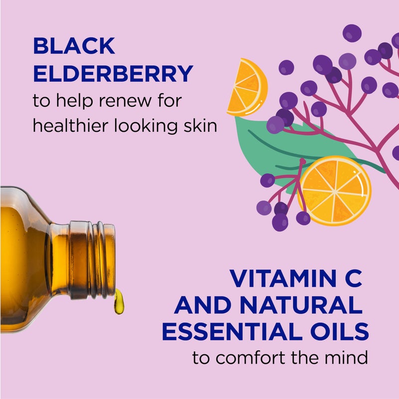 Dr Teal's Kids 3-in-1 Elderberry Bath: Bubble Bath, Body Wash & Shampoo, 20 fl oz - Image 3