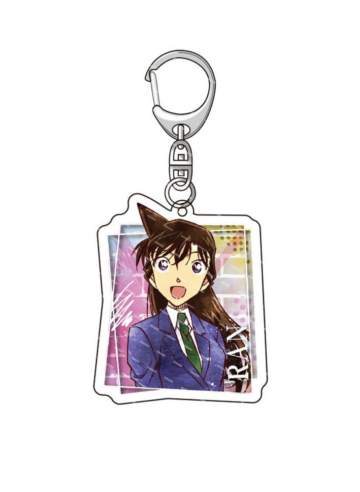 RedMapleTEK 8-Pack of Detective Conan Keychains Birthday Gift Light WeightKey Tags Portable Key Rings For Bag Backpack Boys Girls Kids  - Image 2