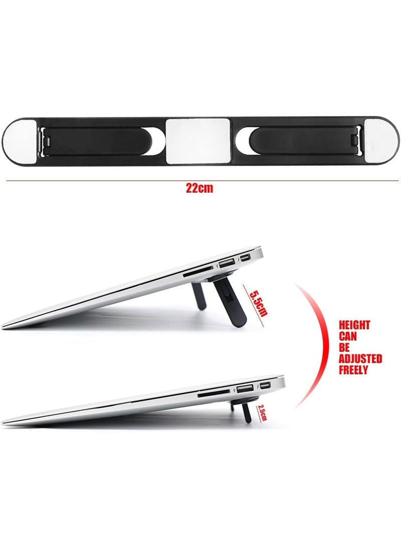 Laptop Stand Holder Foldable Notebook Bracket Adhesive Desktop Cooling Stand for Universal Laptop Holder Stand - Image 5