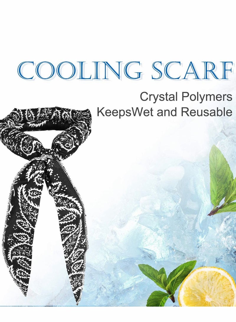 Y&D Cooling Scarf Bandana Cold, Neck Wrap for Hot Weather Summer Ice Cool Coolers Collar Headband Women Men Heat Outdoor Activities Accessories  - Image 5