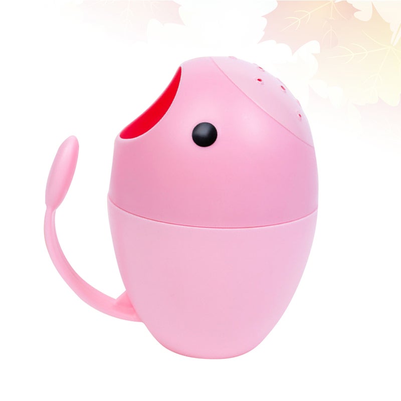 Baby Shower Water Spoon Holder Cup Shape Bathing Flusher Baby Shampoo Cup Bath Wash Water Container for Home Travel ( ) - Image 3