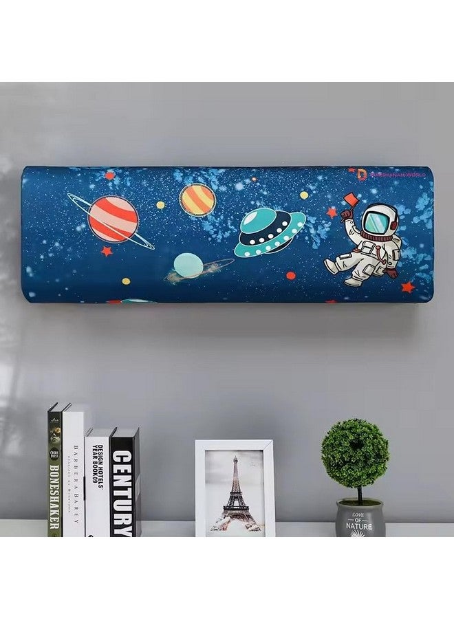 DARSHANAM WORLD Beatiful Designer Ac Cover For 1.5 Ton/Printed Air Conditioning Dust Cover Folding Design Cover For Indoor And All Type AC Split Cover(97 x 31 x 21.5cm) - Image 1