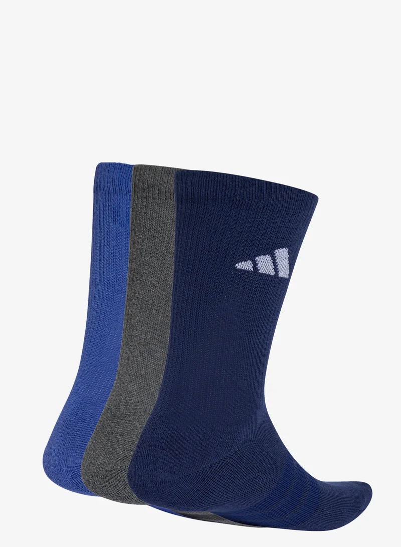 Adidas CUSHIONED SPORTSWEAR CREW SOCKS 3 PAIR PACK