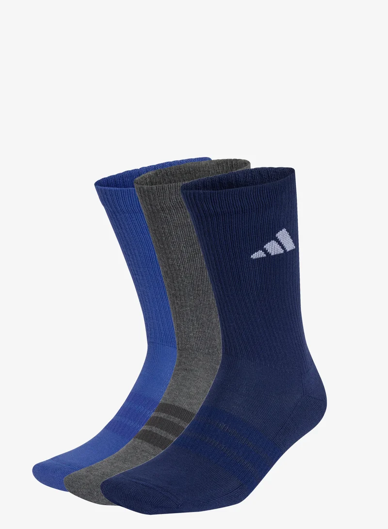 Adidas CUSHIONED SPORTSWEAR CREW SOCKS 3 PAIR PACK