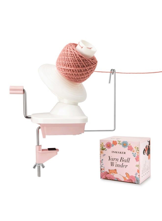 INMAKER Yarn Winder, Wool Winder for Knitting Hand Operated, The Helper for Knitting Enthusiast - Image 1